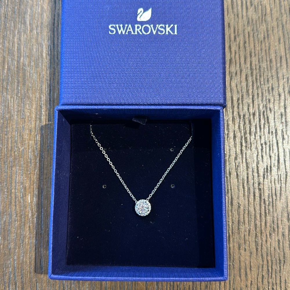 Swarovski Round Pendant Necklace